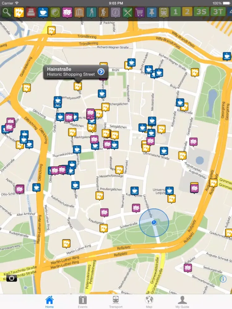 Leipzig Travel Guide Offline iPad  سکرین شاٹس