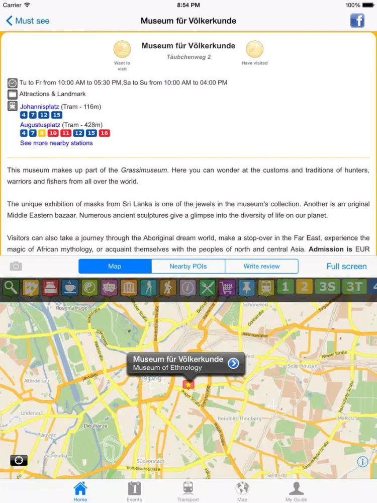 Leipzig Travel Guide Offline iPad  سکرین شاٹس