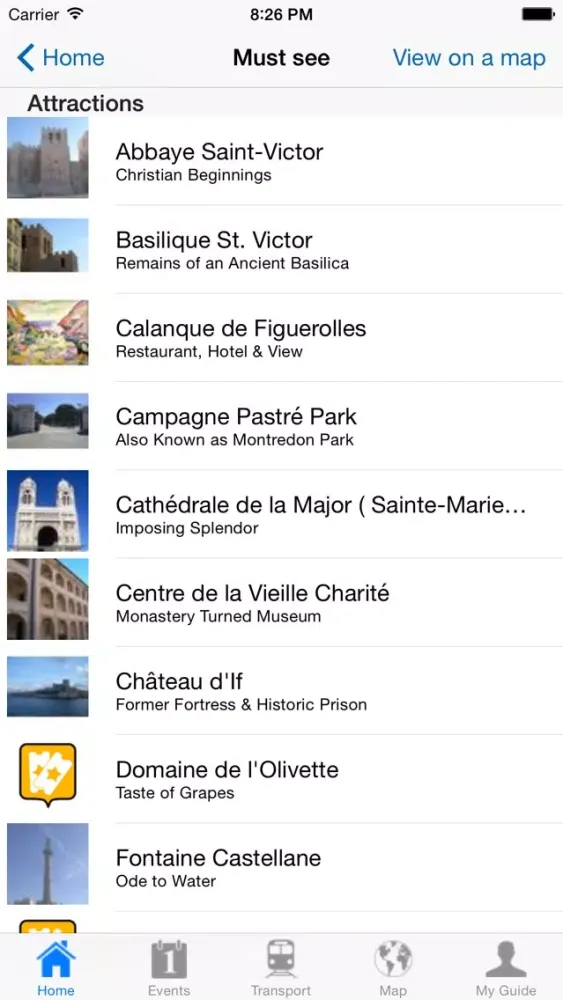 Marseille Travel Guide Offline स्क्रीनशॉट