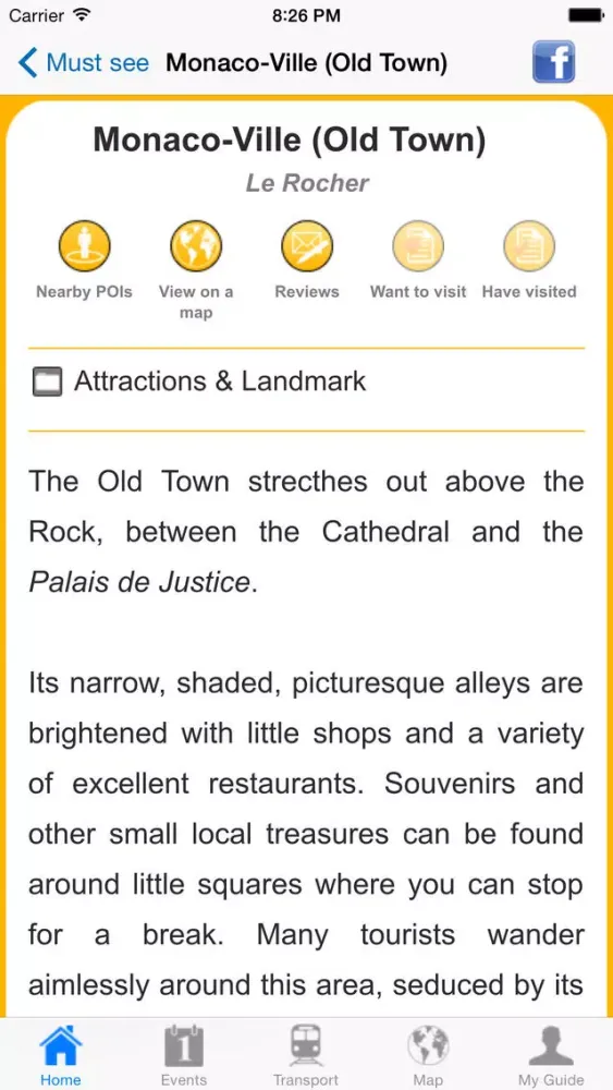 Monaco Travel Guide Offline 스크린샷