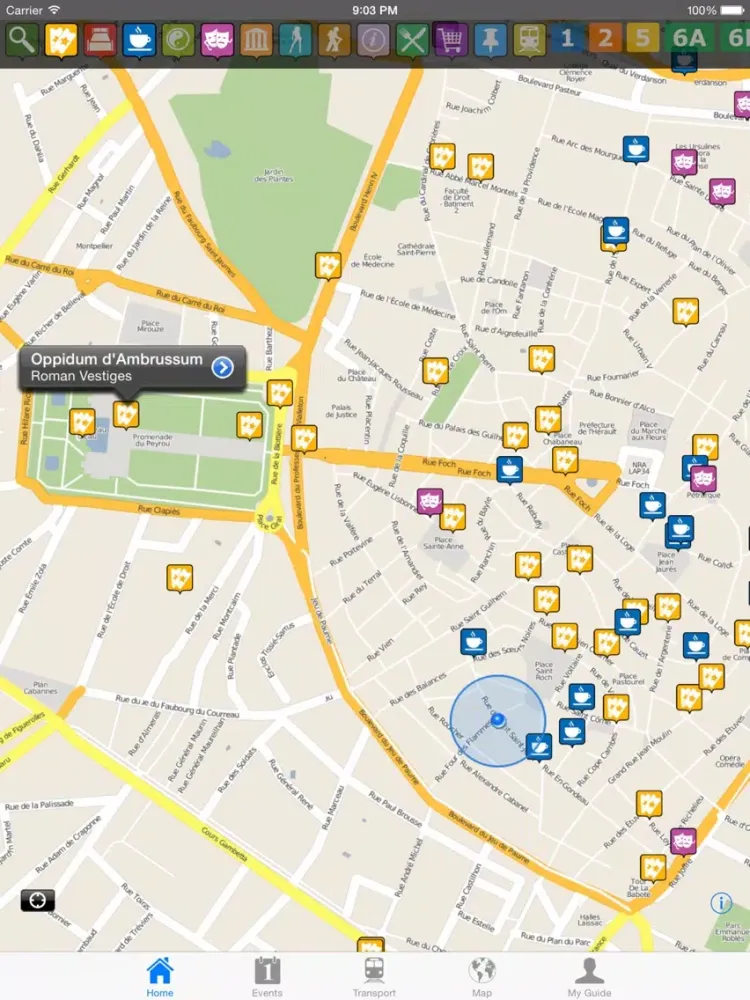 Скриншоты Montpellier Travel Guide Offline iPad 