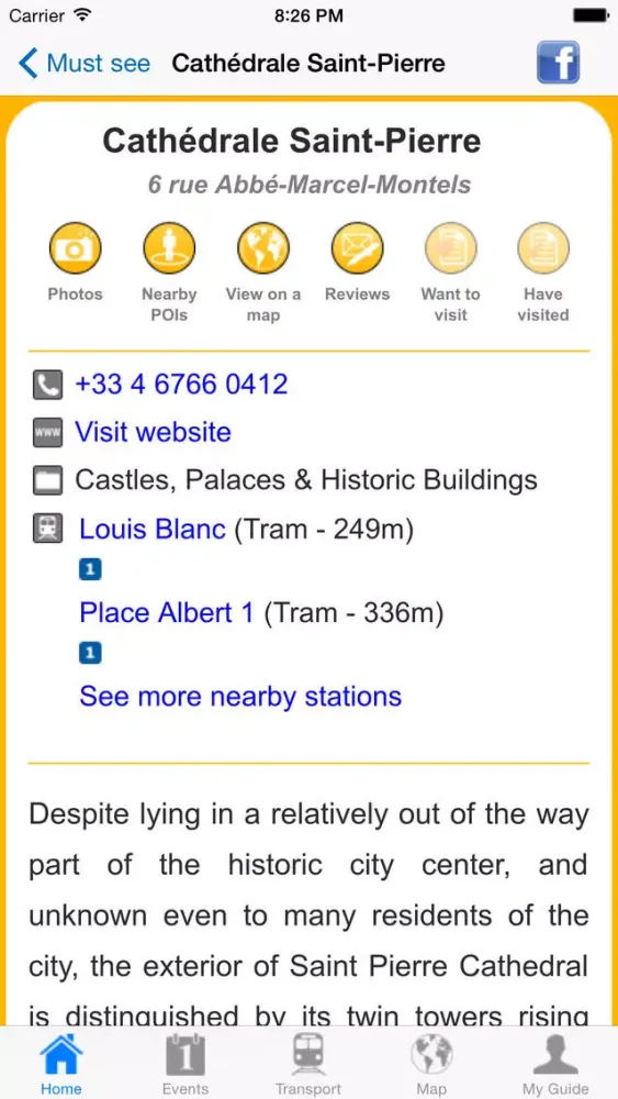Скриншоты Montpellier Travel Guide Offline