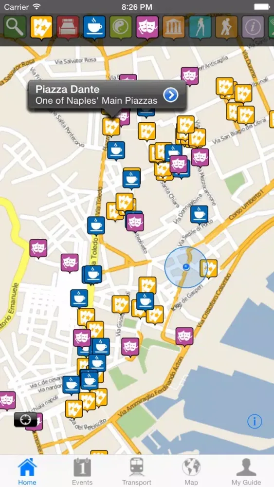 Capturas de tela do Naples Travel Guide Offline