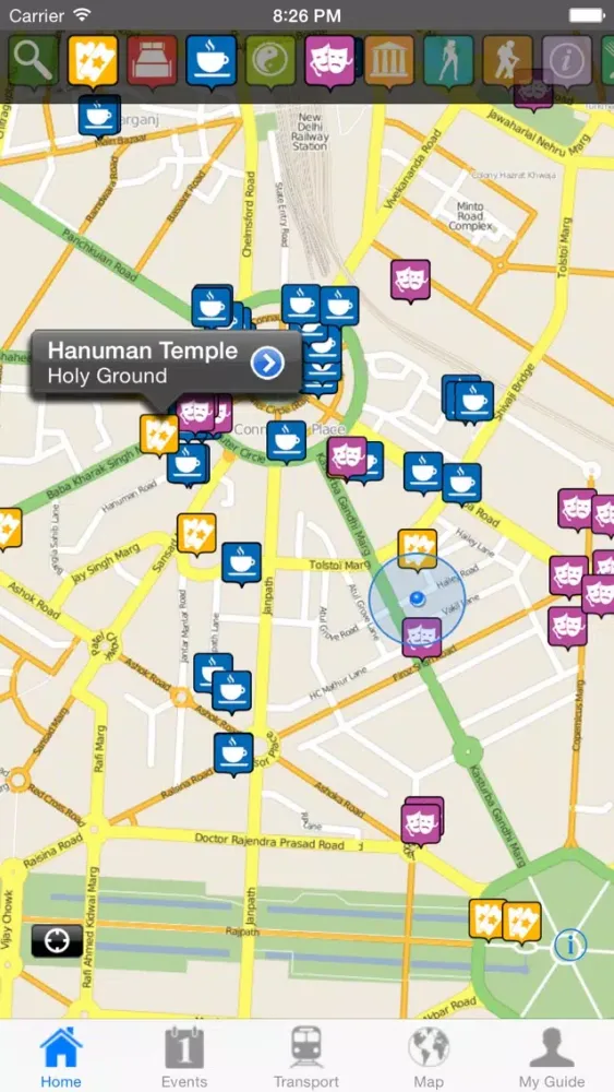 Screenshot di New Delhi Travel Guide Offline