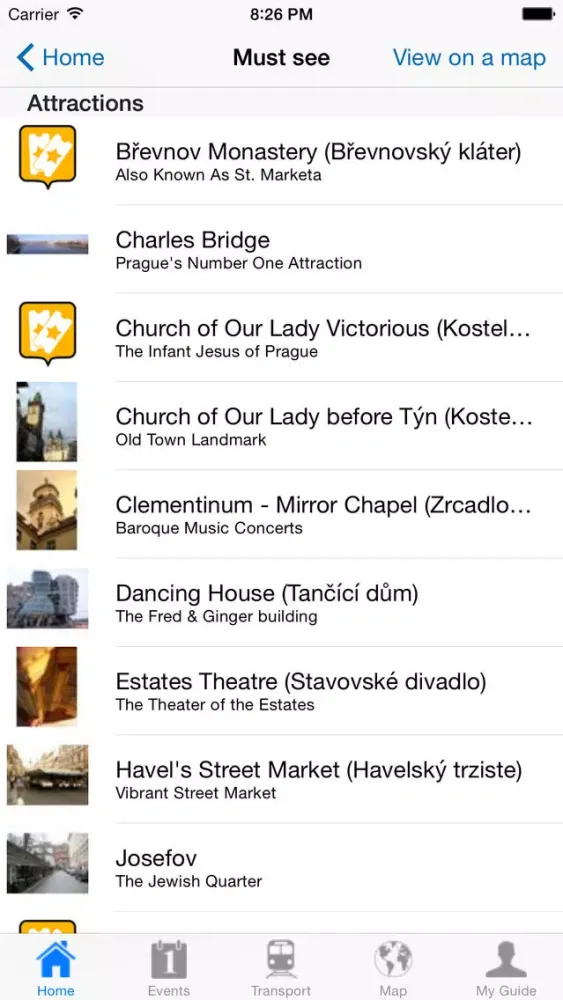 Prague Travel Guide Offline应用截图