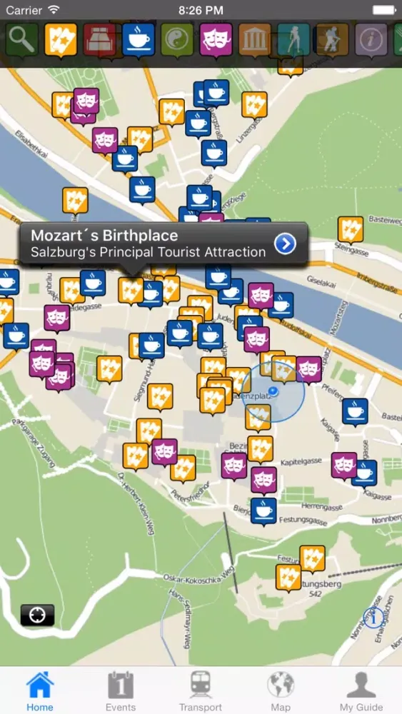 Captures d'écran de Salzburg Travel Guide Offline