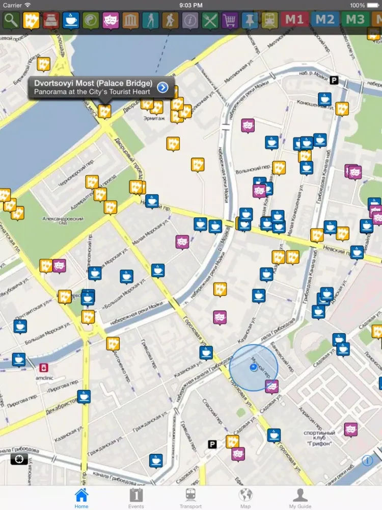Ảnh chụp màn hình của St Petersburg Travel Guide Offline iPad 