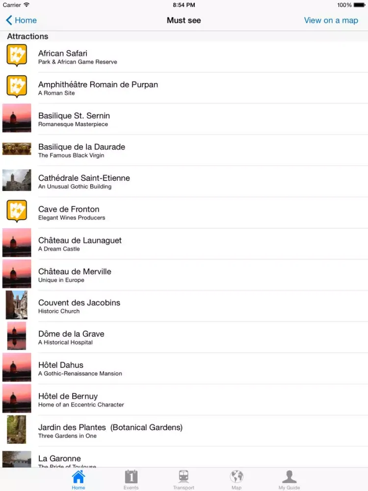 Toulouse Travel Guide Offline iPad  Ekran Görüntüleri