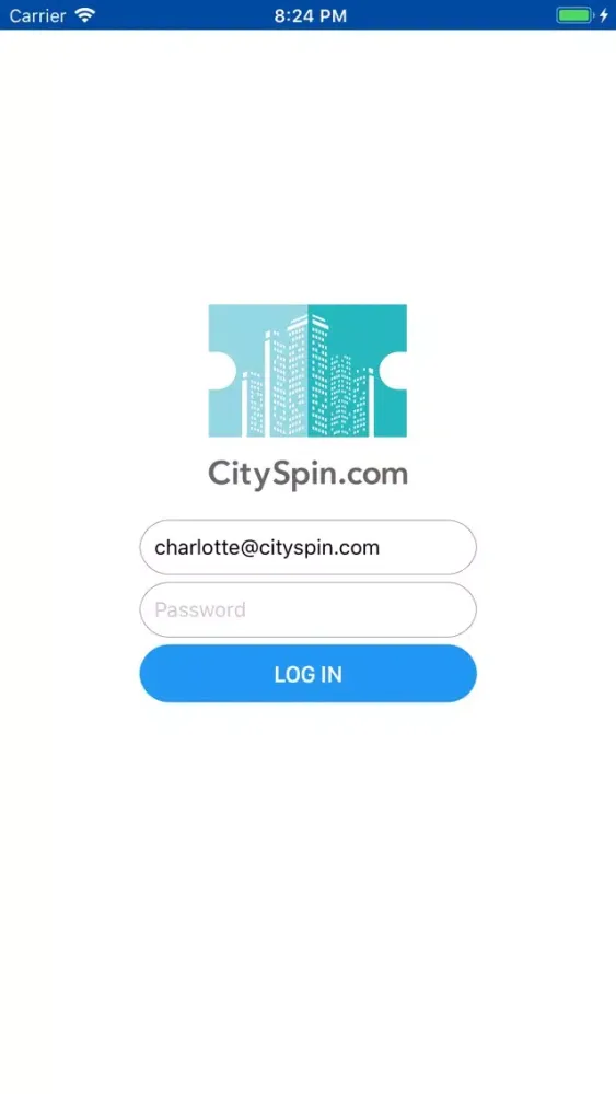 ภาพหน้าจอของ CitySpin Event Managment
