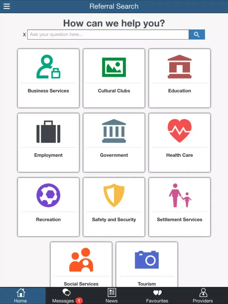Sault Connect iPad  Screenshots