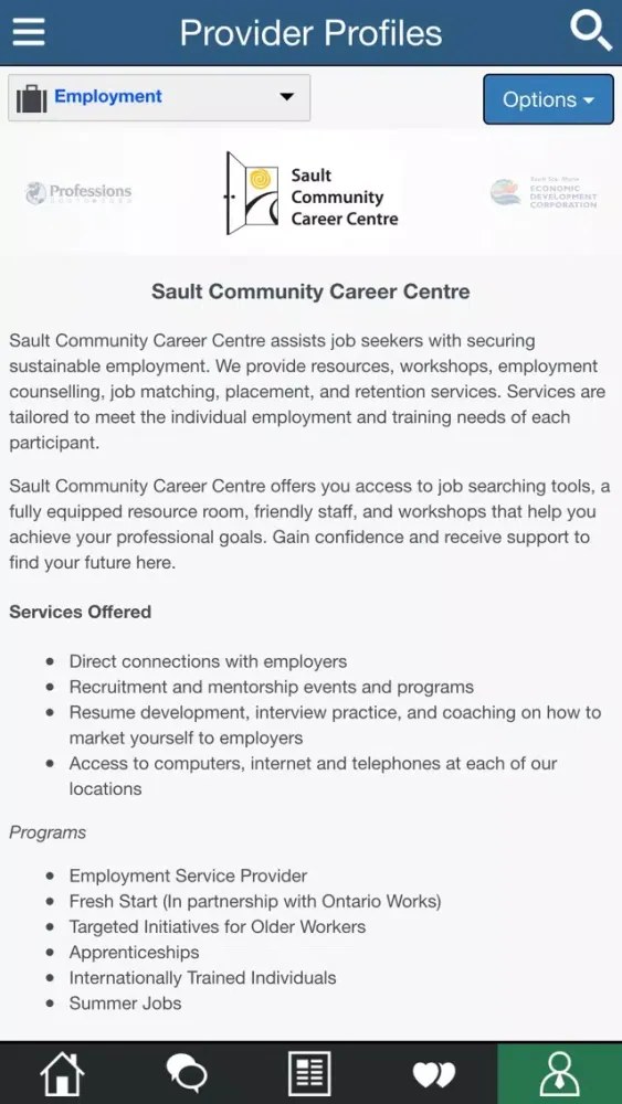 Sault Connect Screenshots