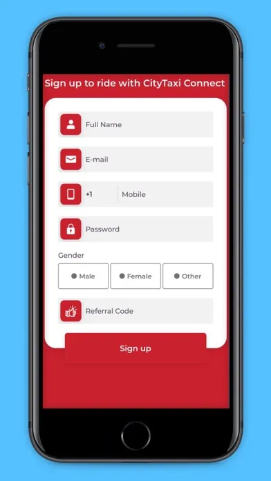 CityTaxi Connect - Get Rides应用截图