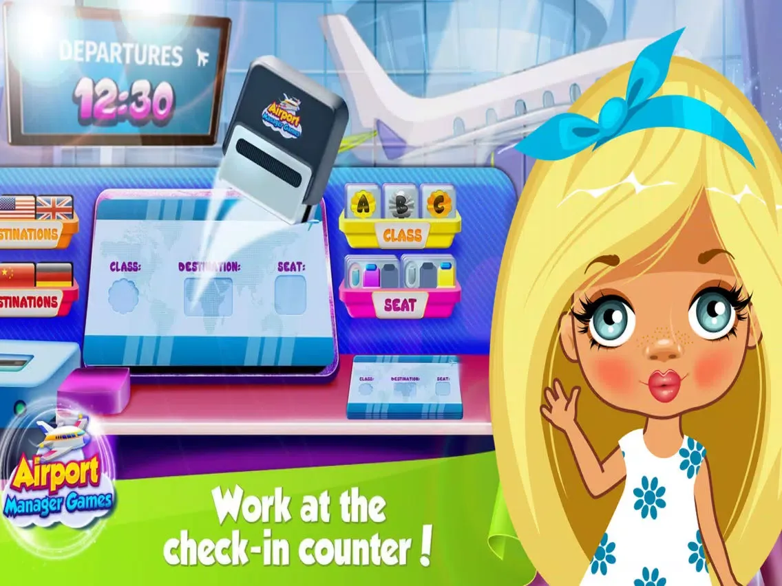 Tangkapan layar Surprise Toys Dolls Airport iPad 