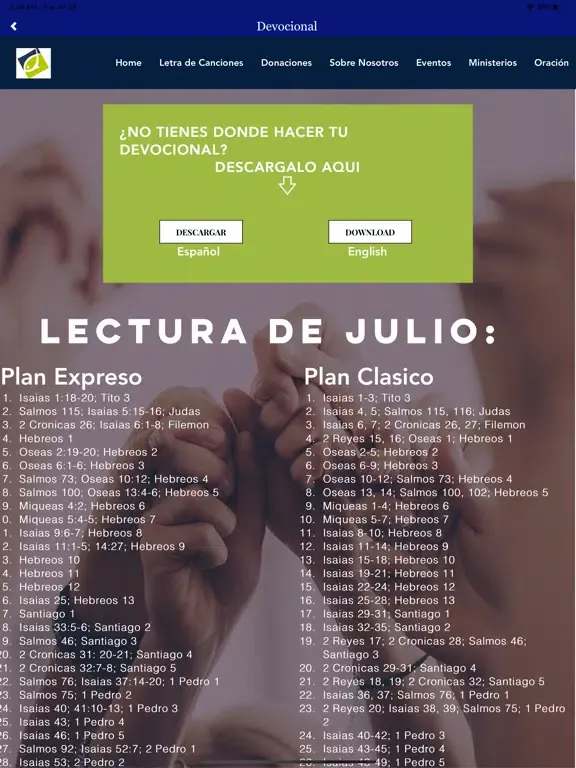 Ciudad De Dios App iPad 應用截圖