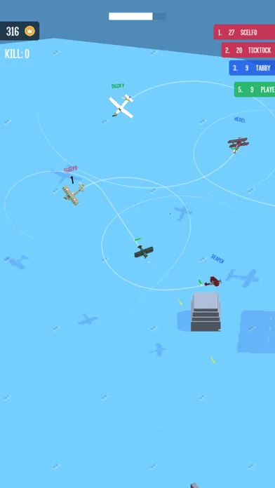 Ảnh chụp màn hình của Airfight.io
