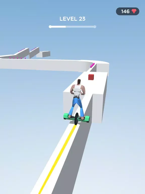 Capturas de tela do Balance Skate iPad 