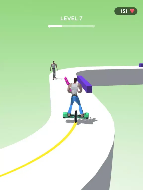 Capturas de tela do Balance Skate iPad 