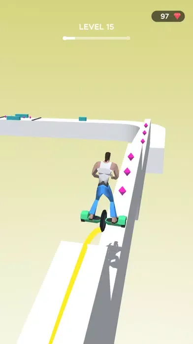Capturas de tela do Balance Skate