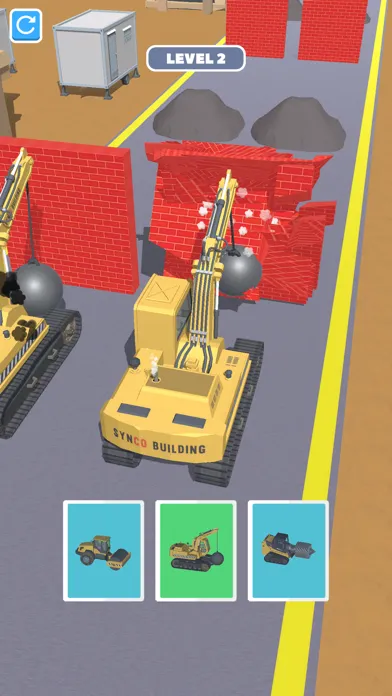 Bulldozer Race 3D স্ক্রিনশট