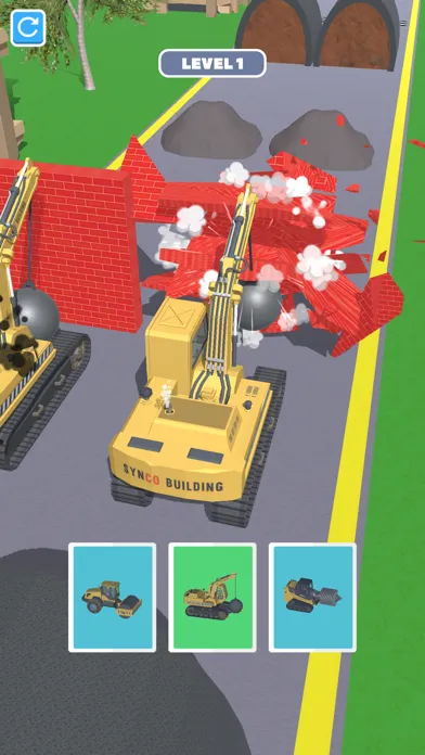 Bulldozer Race 3D স্ক্রিনশট