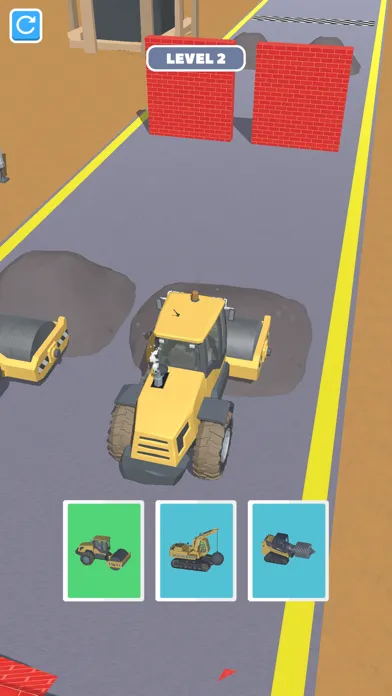 Bulldozer Race 3D স্ক্রিনশট