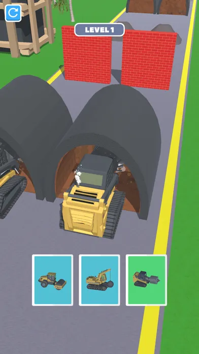 Bulldozer Race 3D স্ক্রিনশট