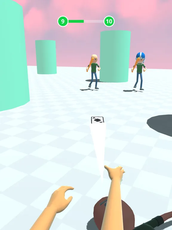 Card Thrower iPad  스크린샷