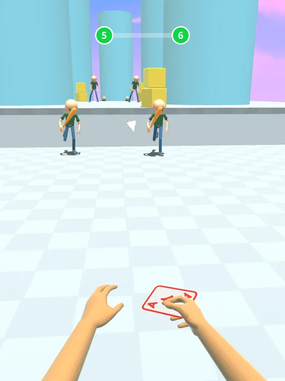 Card Thrower iPad  스크린샷