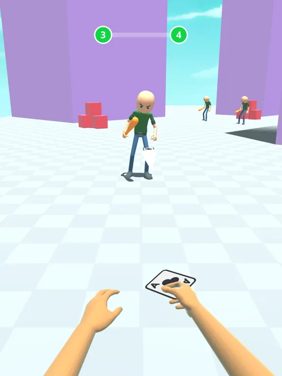 Card Thrower iPad  스크린샷