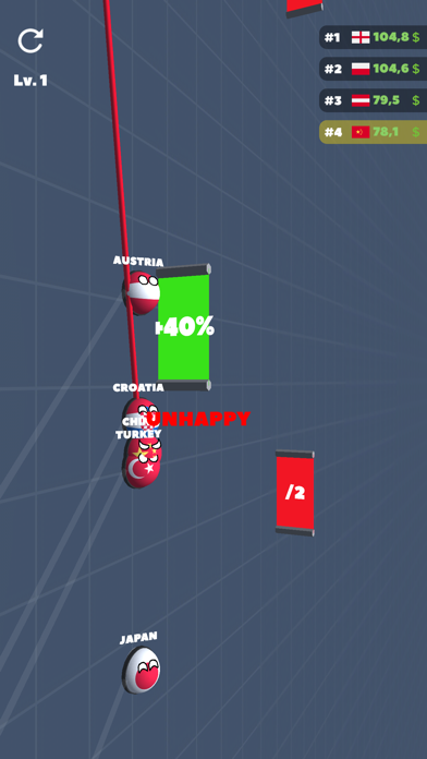 Capturas de pantalla de Countryball Race