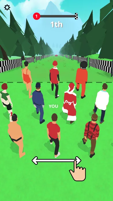 Скриншоты Rolling Down 3D