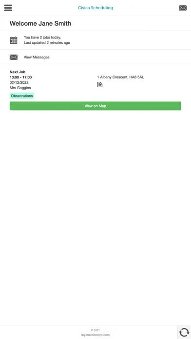 Civica Scheduling应用截图