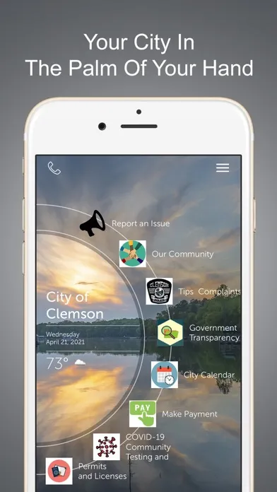 City of Clemson Ekran Görüntüleri