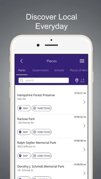 My Hampshire Screenshots