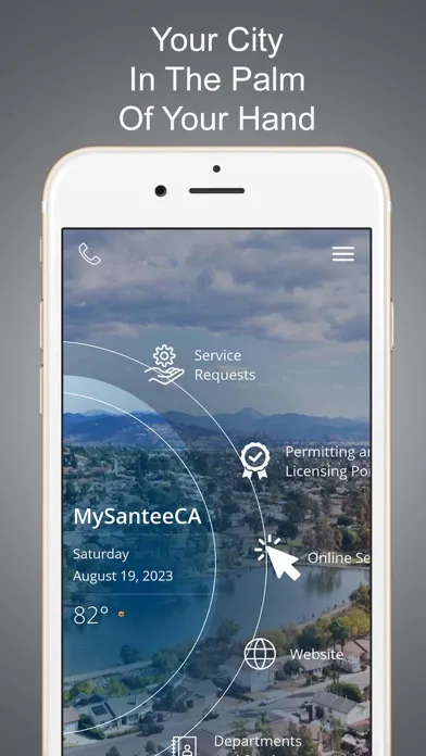 MySanteeCA Screenshots