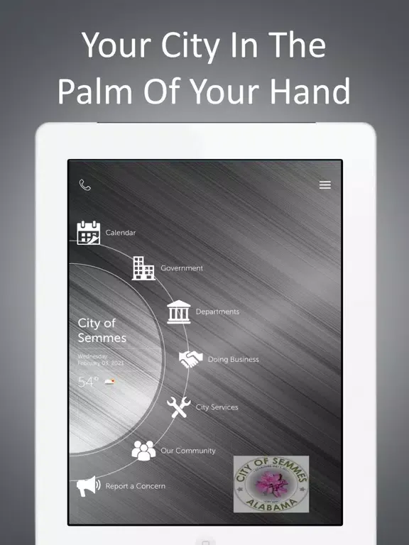 City of Semmes iPad  Screenshots