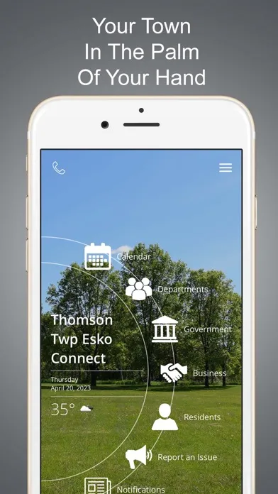 Thomson Twp Esko Connect Screenshots