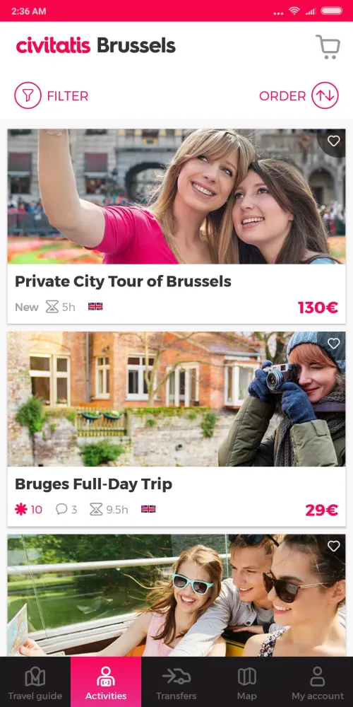 Ảnh chụp màn hình của Brussels