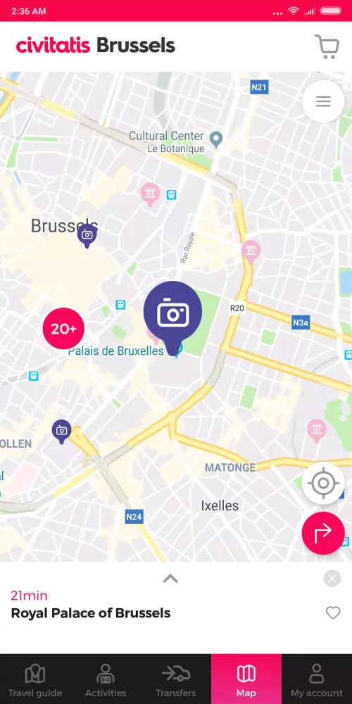 Ảnh chụp màn hình của Brussels