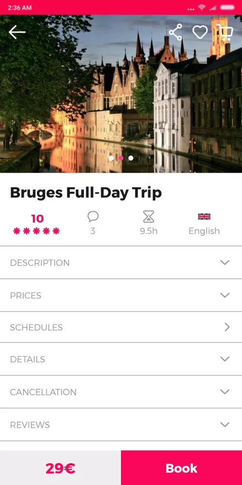 Ảnh chụp màn hình của Brussels