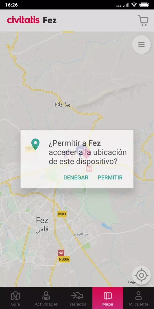Capturas de pantalla de Guía de Fez de Civitatis
