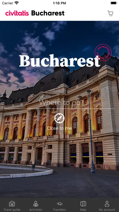 Captures d'écran de Bucharest Guide by Civitatis
