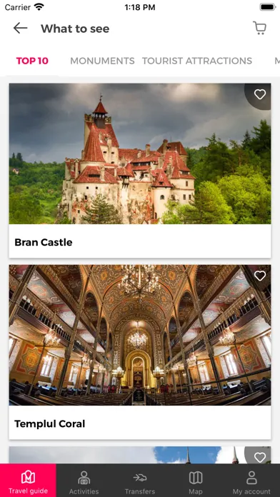 Captures d'écran de Bucharest Guide by Civitatis