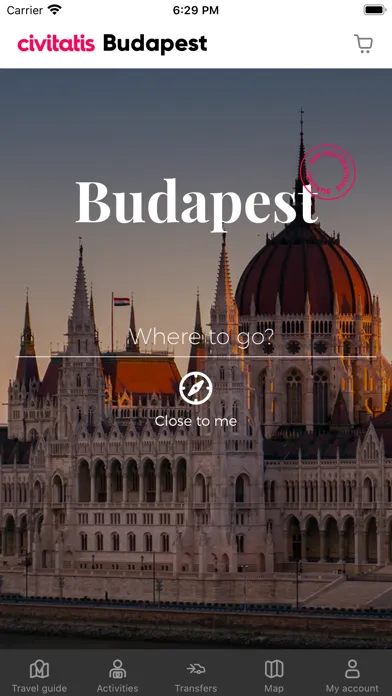Capturas de pantalla de Budapest Guide Civitatis.com