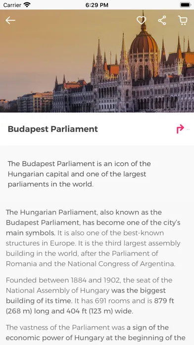 Capturas de pantalla de Budapest Guide Civitatis.com
