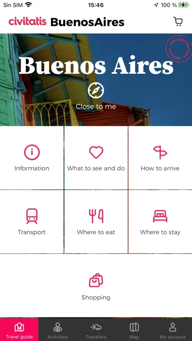 Captures d'écran de Buenos Aires Guide Civitatis