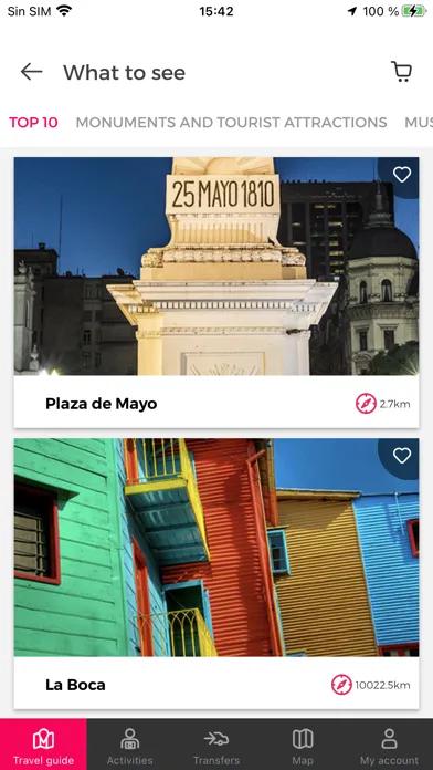 Captures d'écran de Buenos Aires Guide Civitatis