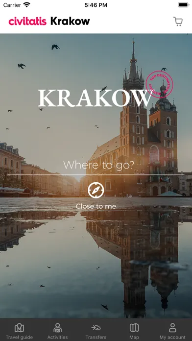 Capturas de tela do Krakow Guide Civitatis.com
