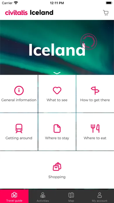 Capturas de tela do Iceland Guide by Civitatis.com