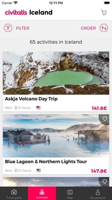 Capturas de tela do Iceland Guide by Civitatis.com